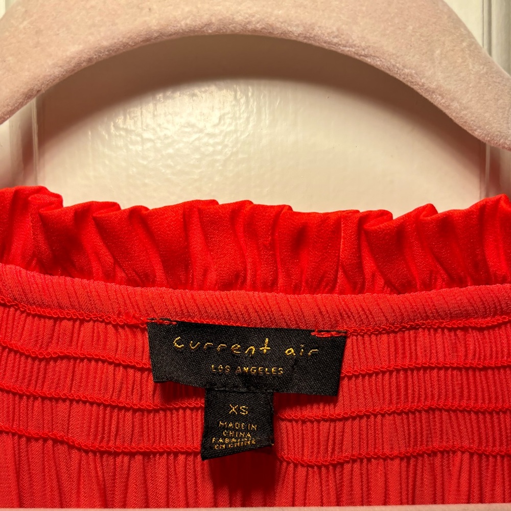 Current Air Red-Orange Dress size XS - Picture 2 of 5
